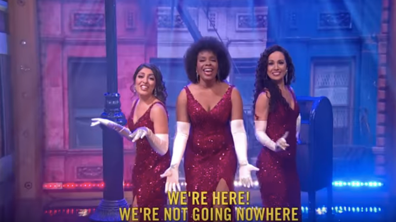 Illustration for article titled Late Night's Amber Ruffin musically rebuts Trump's latest atonal racism