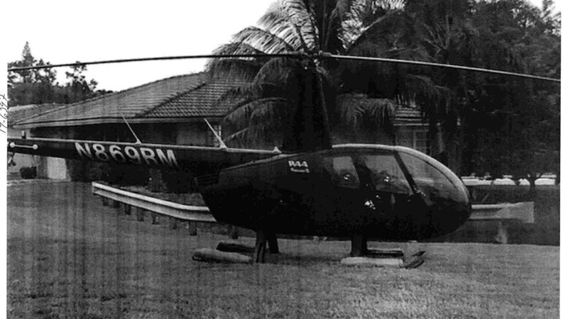 Image of the offending R44 courtesy City of Coral Springs, circa nineteen sixty-something