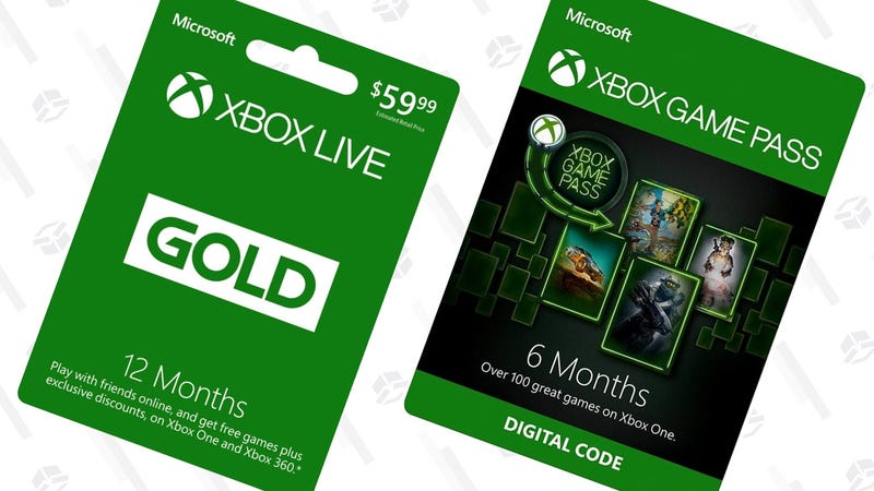 xbox game pass or gold live