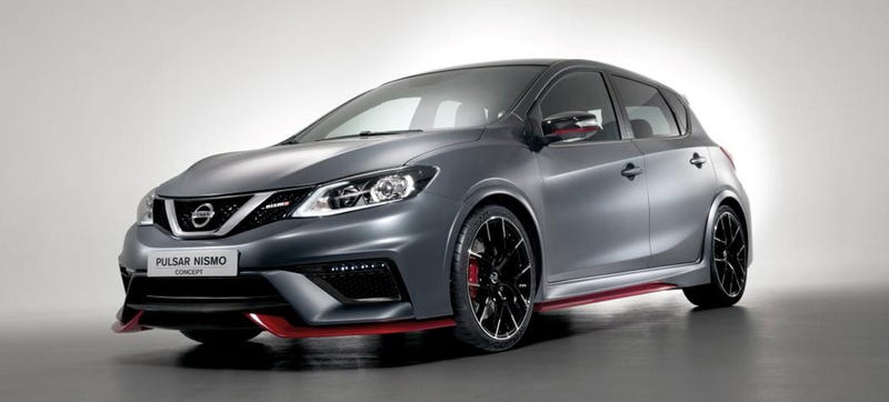 Illustration for article titled Nissan Pulsar Nismo Concept: A 250 HP Return To Hot Hatch Glory