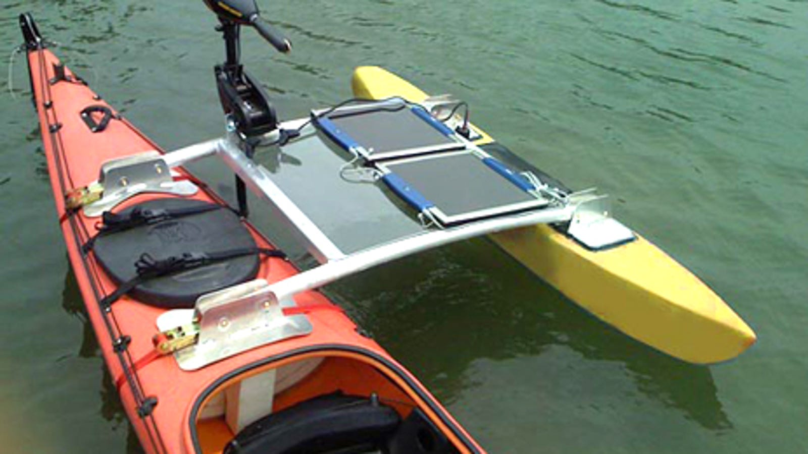 Effortless Kayaking, Motorized by the Sun's Rays
