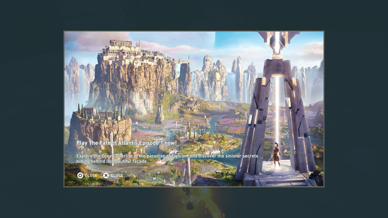 Illustration for article titled A New, Annoying Ad Keeps Popping Up In Assassin's Creed Odyssey