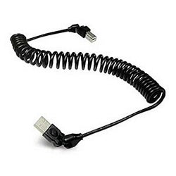Illustration for article titled Coiled USB Cable is Genius in Cable Form