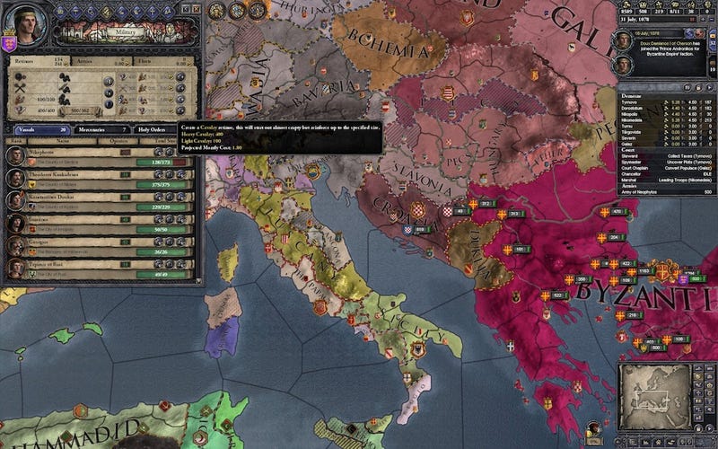 Illustration for article titled Crusader Kings II's New Roman Expansion Pack Wasn't Built In A Day