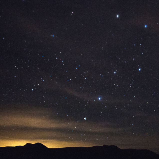 Stargazing near the Grand Canyon
