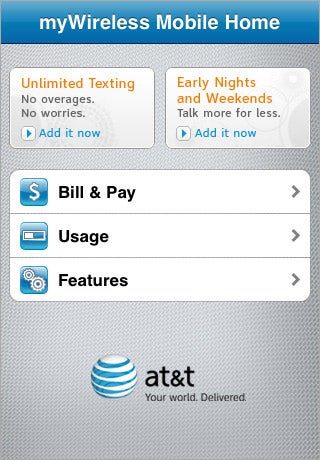 AT&T MyWireless App Lets You Easily Manage Your Account From Your iPhone