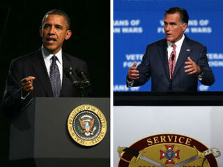 President Obama; Mitt Romney (Justin Sullivan/Getty Images)