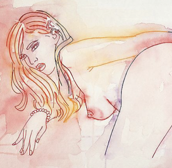 Illustration for article titled Artist Creates Sexy Scenes With Needle And Thread