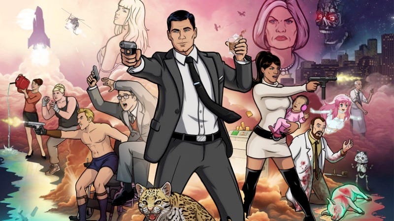 The Art Of Archer Peeks Into The Coolest Booziest Superspy