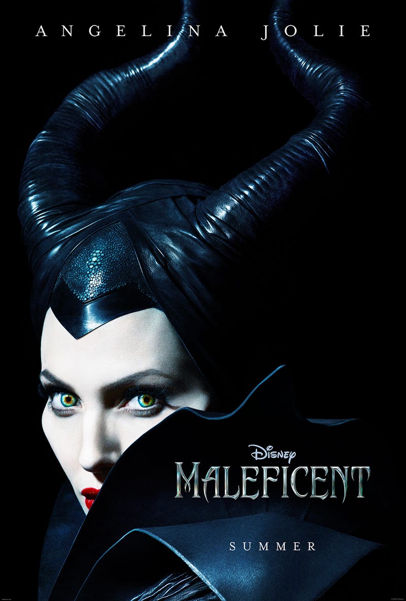 Illustration for article titled Angelina Jolie's Maleficent Has Gorgeous Leather-Wrapped Horns