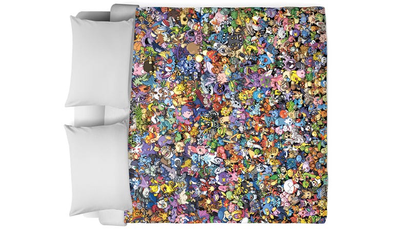 Can You Name All 721 Pokemon Squeezed Onto This Blinding Duvet Cover