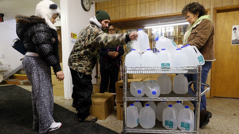 Illustration for article titled State of Emergency Declared in Flint, MI Due to Toxic Levels of Lead in Water Supply