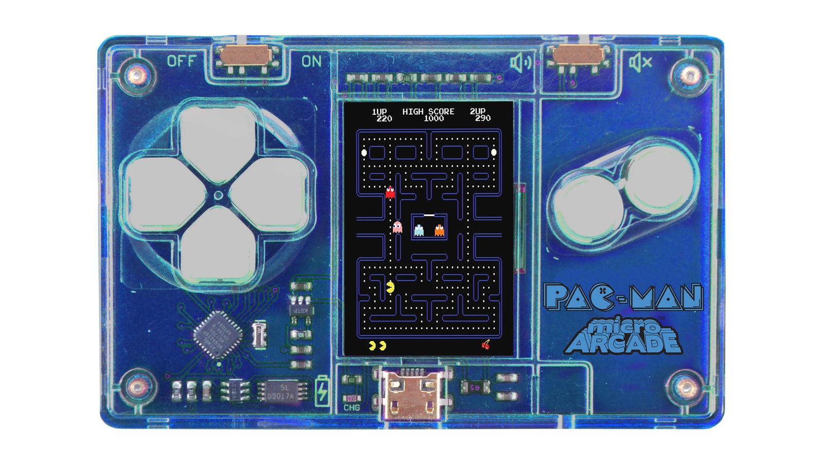 This Tiny PacMan Game Is the Size of a Credit Card