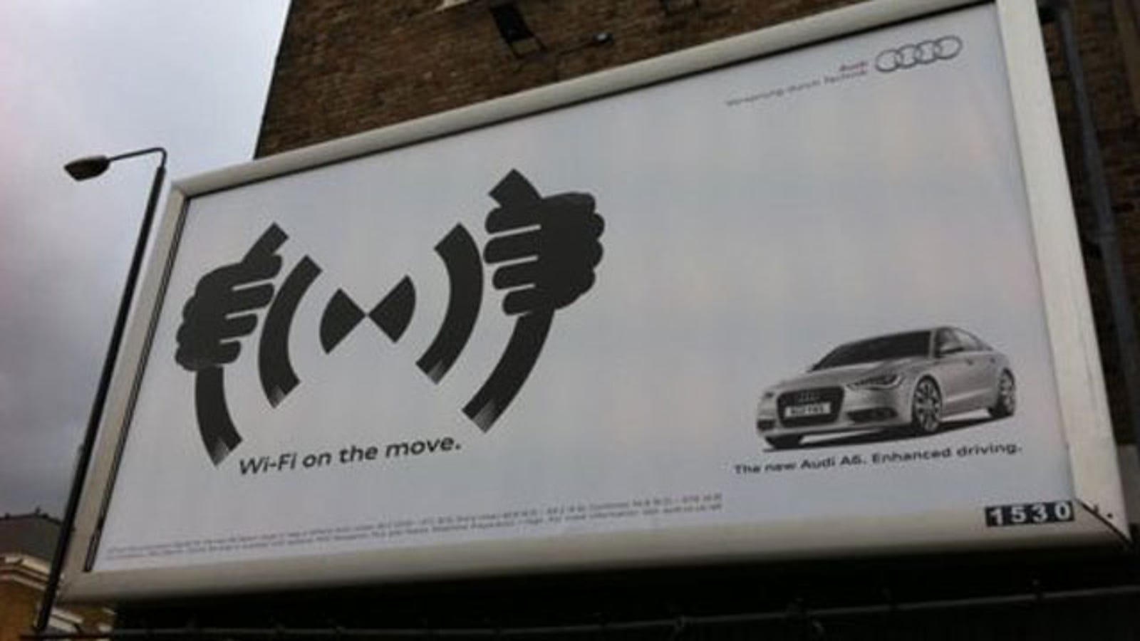 Audi S Hilarious Unintentional Goatse Billboard