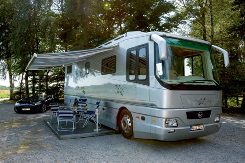 volkner mobil car-carrying motor home could be yours for $1.2 million volkner mobil car-carrying motor home could be yours for $1.2 million