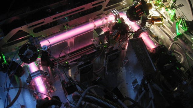 photo of The Tron-Like Machine Visualizes Atoms on the International Space Station image