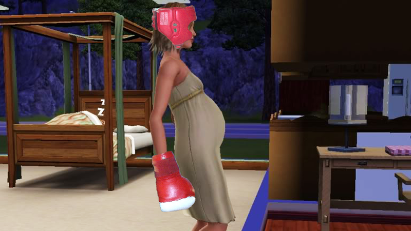 inteen sims 4 pregnacy mod