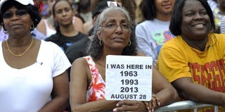 Participants in March on Washington 2013 (Jewel Samad/AFP/Getty Images)