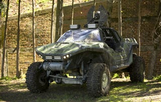 Illustration for article titled Halo Warthog Comes To Life