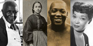 Carver (National Geographic); Patterson (blackoncampus.com); Johnson (PBS); Ormes (Post-Gazette)