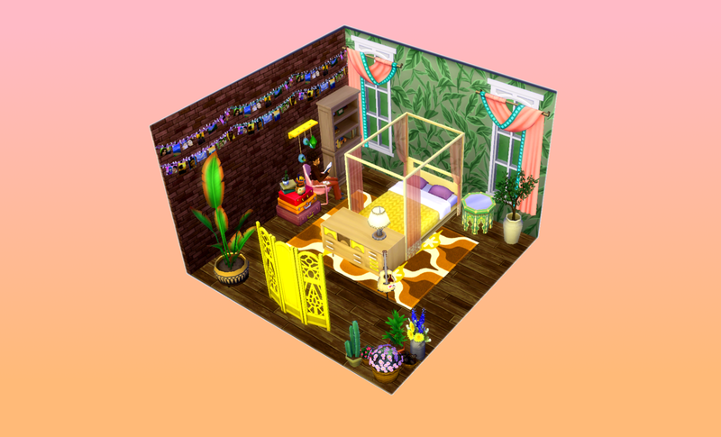 Illustration for article titled Sims Players Are Building Adorable Dollhouses