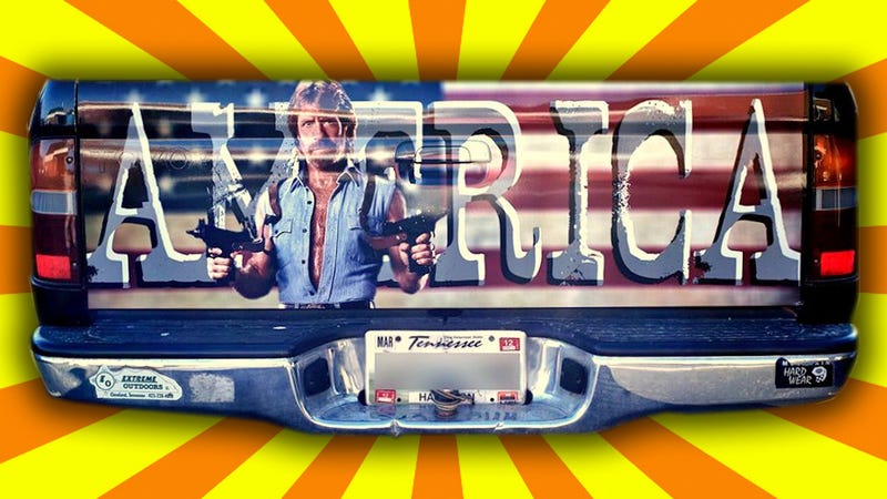 Illustration for article titled Chuck Norris Will Make Your Truck A Million Times More Manly
