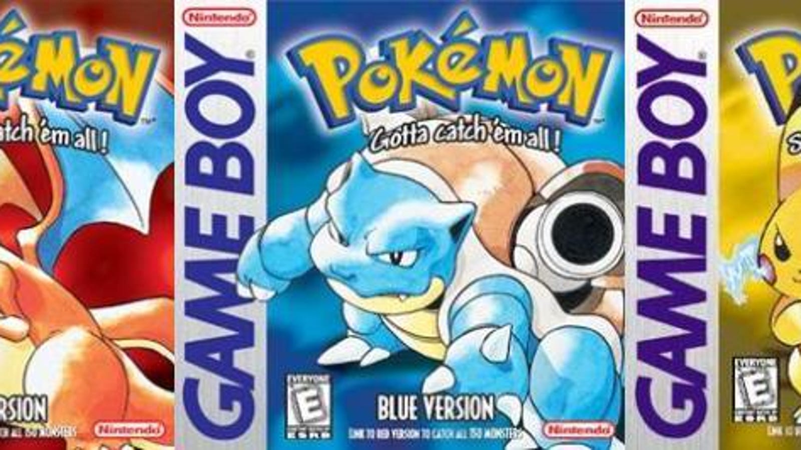 Pokémon Red Vs Blue Vs Yellow Which To Buy 2490