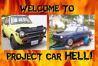 Illustration for article titled PCH, Rotary Swap Hell Edition: Honda 600 or Toyota Starlet?