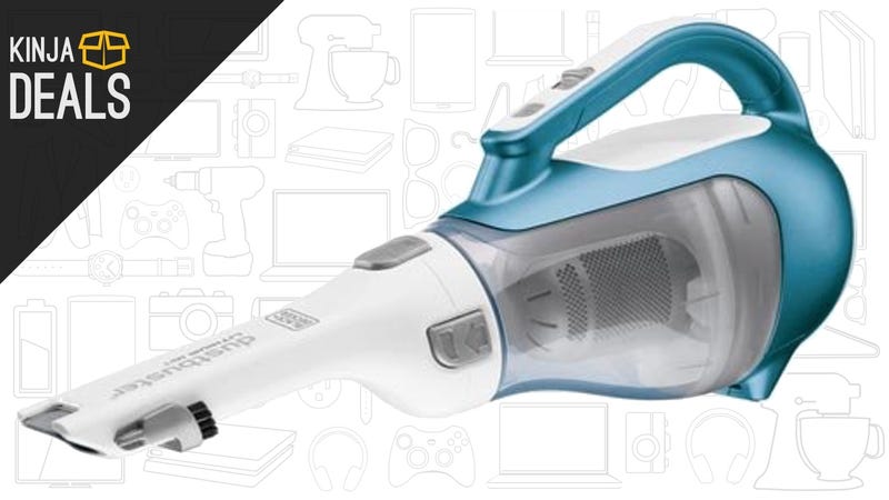 Illustration for article titled Tidy Your House or Car With This Discounted Cordless Dust Buster, Today Only