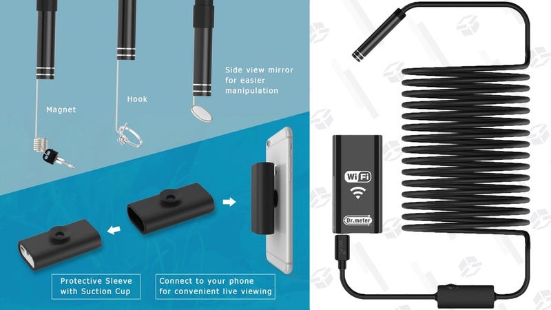 Wi-Fi Endoscope | $19 | Amazon | Promo code 6JVAY7JU