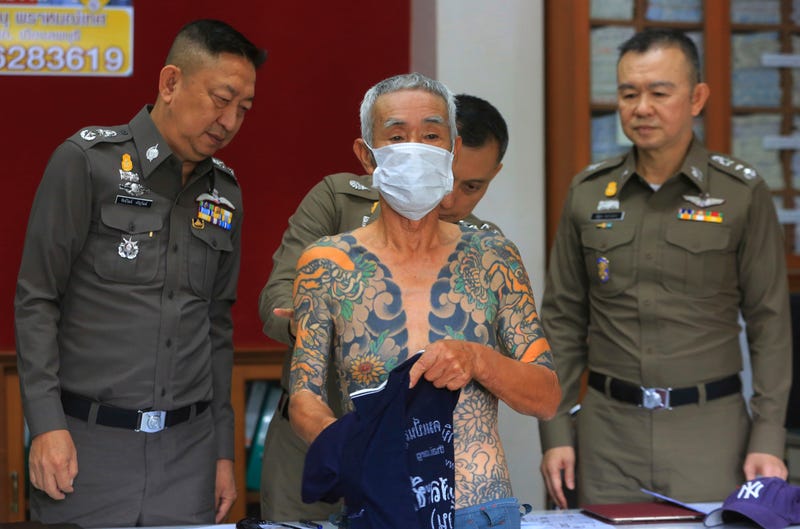 Detienen Al Jefe De Los Yakuza Después De Que Sus Tatuajes Se