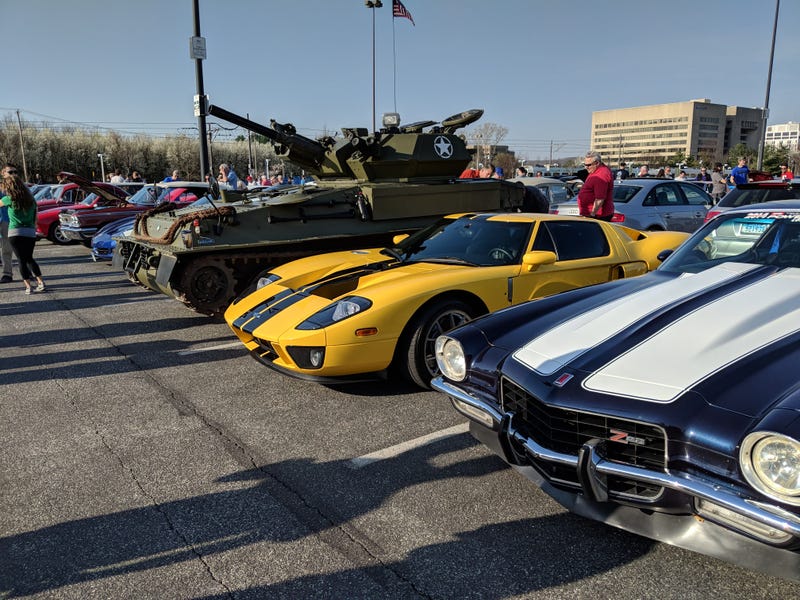 Illustration for article titled I Love a Little Variety at Cars and Coffee