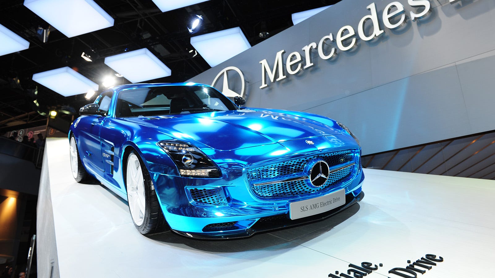 Mercedes Sls Amg Electric Drive The Supercar Of The