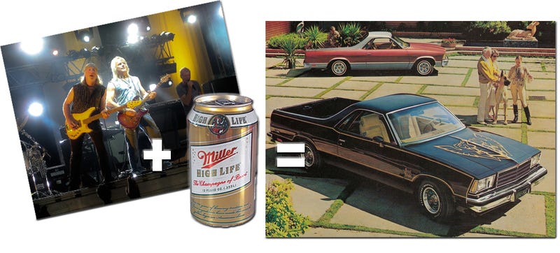 Illustration for article titled Man's Rockin' Fantasy Involves Beer, Potato Salad, And An El Camino
