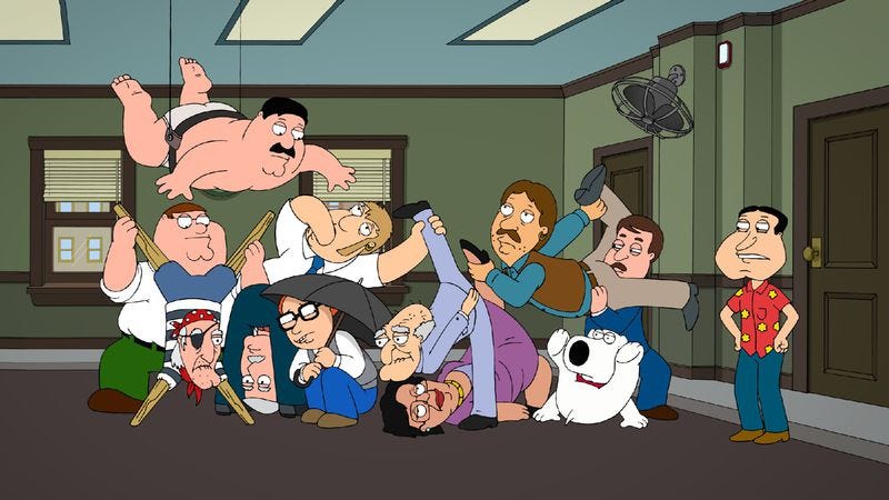 Family Guy orgie