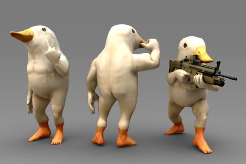 Illustration for article titled These Bare-Assed Birds Would Be Great in a Shooter