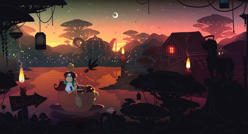 Illustration for article titled Read a Gorgeous and Twisted Webcomic Retelling Of The Wizard Of Oz