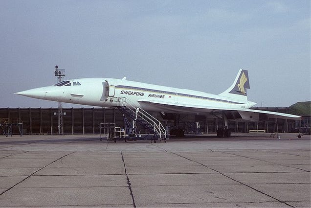 Remember When A Concorde Wore This Ridiculous Pepsi Livery?