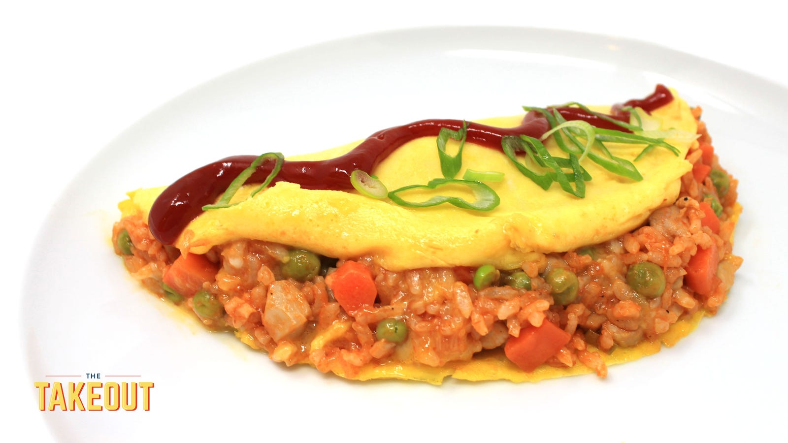 Make omurice, the irresistible Japanese ketchup fried rice omelet—wait