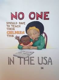 Illustration for article titled Artist of cute folky calendars creates #ferguson image