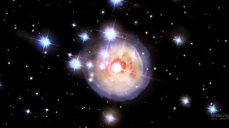 hubble star explosion telescope nasa gif lapse nova night 2022 v838 exploding echo visible monocerotis supernova years stars gifs captures