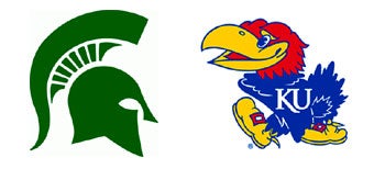 Illustration for article titled NCAA Sweet 16: (2) Michigan State vs. (3) Kansas
