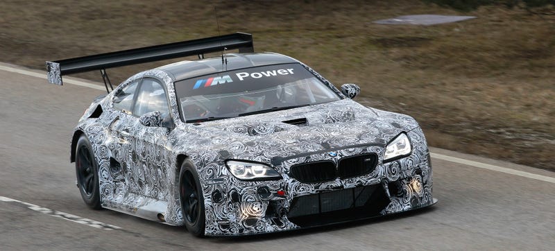 Illustration for article titled This Sticker Is Dangerous And Inconvenient, But I Do Love The BMW M6 GT3