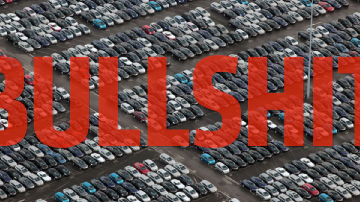 That Zero Hedge Article On Unsold Cars Is Bull