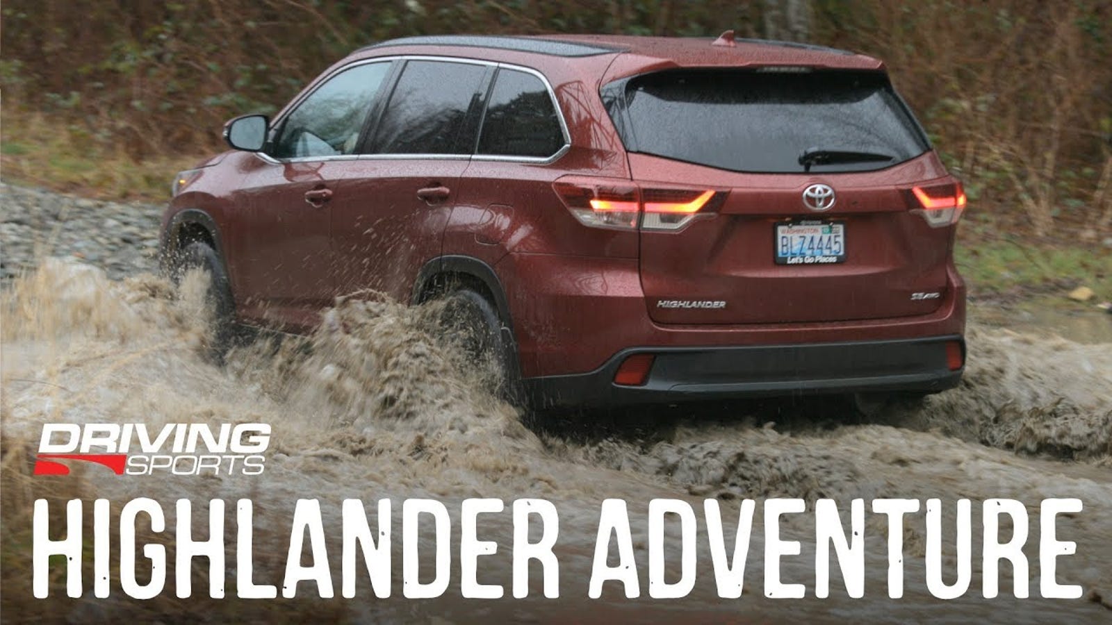 2019 Toyota Highlander Vs Mud Snow Road