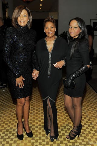 Whitney Houston, Dionne Warwick and Bobbi Kristina Brown in 2011Larry Busacca/Getty Images For The Recording Academy