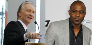 Bill Maher; Wayne Brady (Reuters/Fred Prouser)