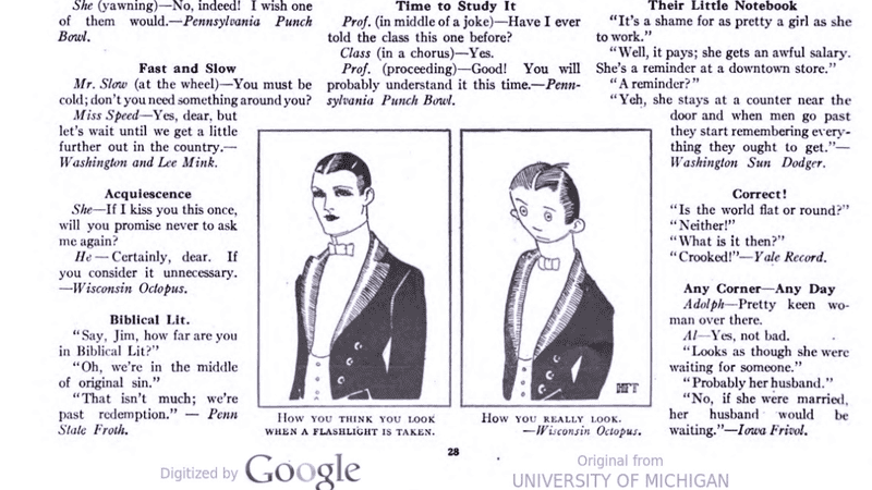 Turns Out They Invented That 'How You Think You Look Vs. How You Really Look' Meme Back in 1921