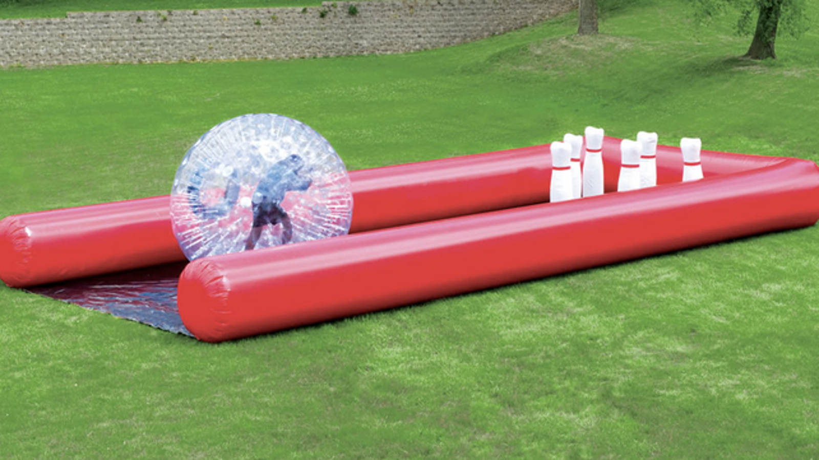 human bowling set