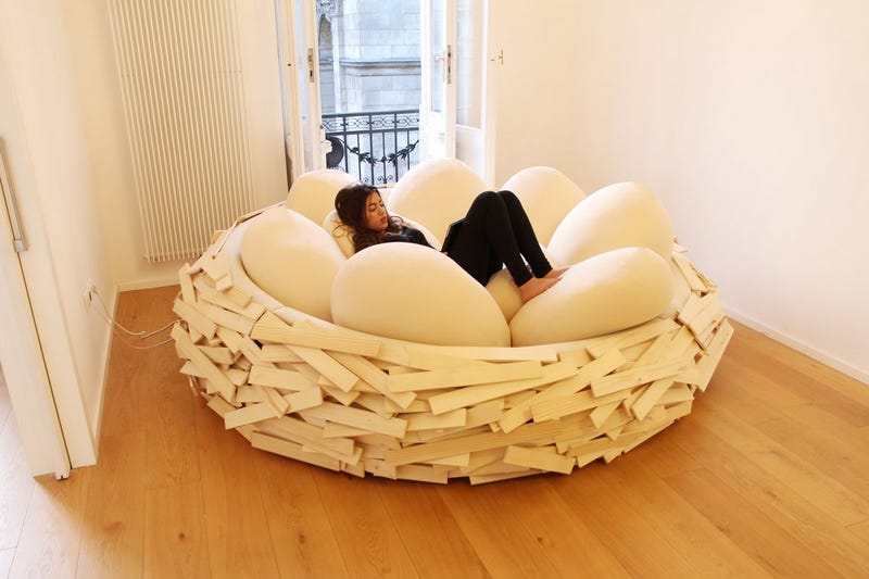 Replace All Your Furniture With These Giant Bird Nests For People Why Do I Even Own Any Other Furniture M Sitting On A Couch Right Now And Kind Of Ed It S Not Giant Nest That The Most Comfortable Looking